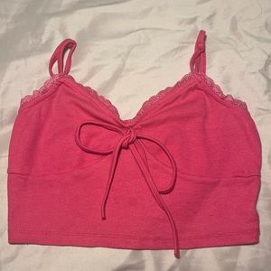 SHIEN Hot pink tank top